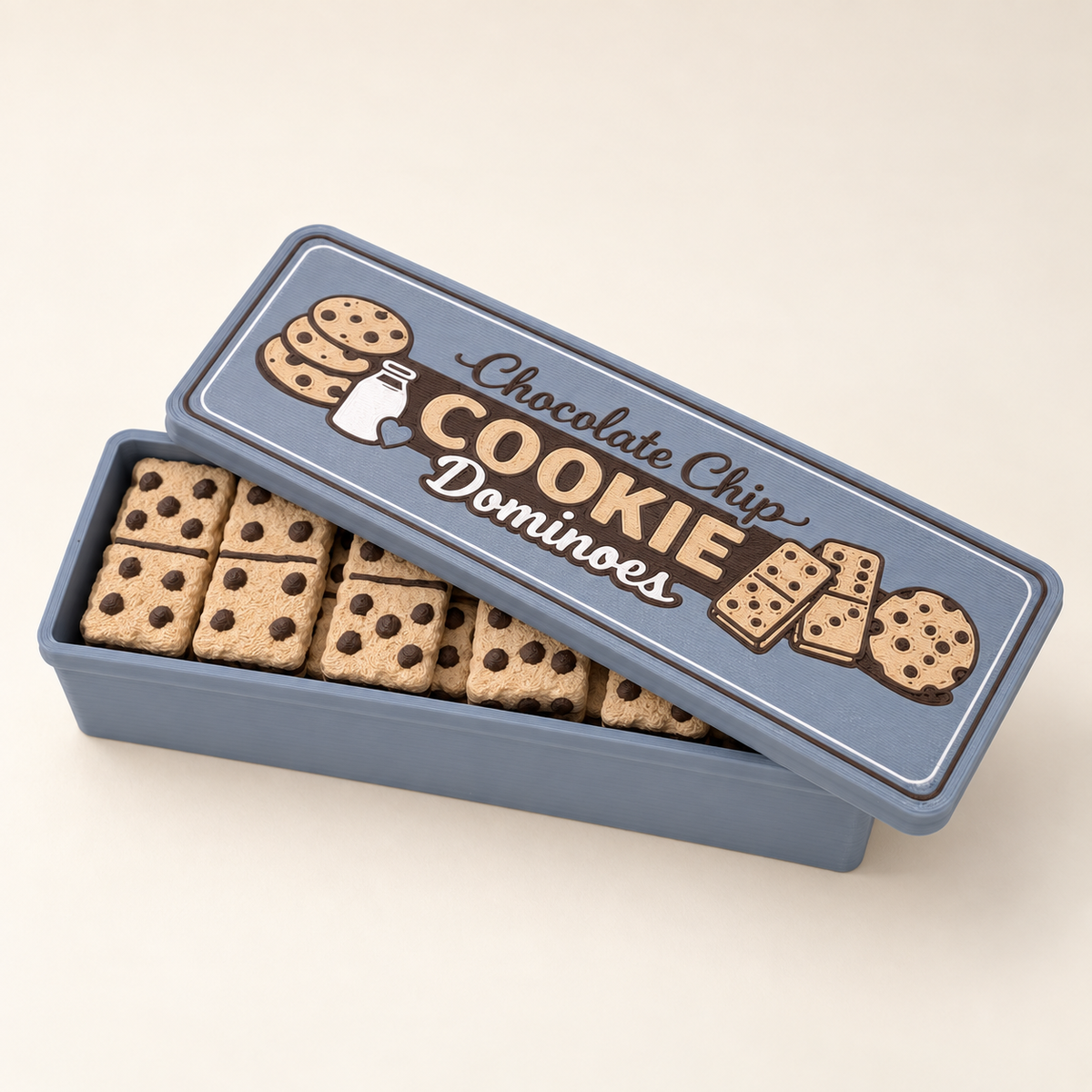 Chocolate Chip Cookie Dominoes